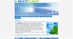 Desktop Screenshot of multiklimat.com