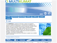 Tablet Screenshot of multiklimat.com